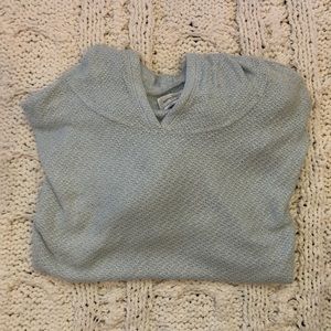 Abercrombie // Pastel Blue Hoodie Sweater